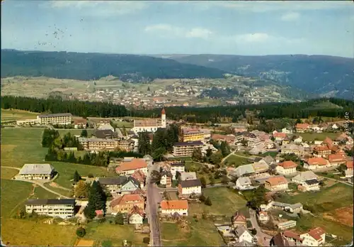 Ansichtskarte Höchenschwand Panorama-Ansicht 1975