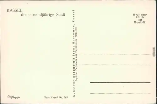 Ansichtskarte Kassel Cassel Friedrich-Wilhelmplatz, Ständeplatz 1929 