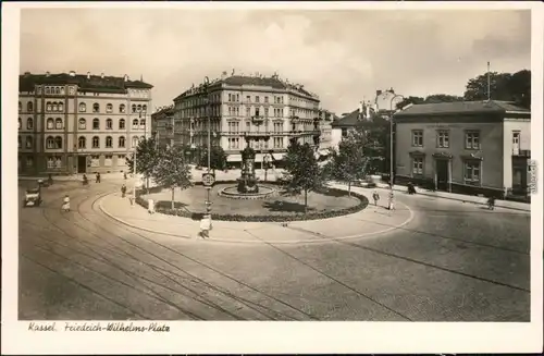 Ansichtskarte Kassel Cassel Friedrich Wilhelm-Platz 1929 