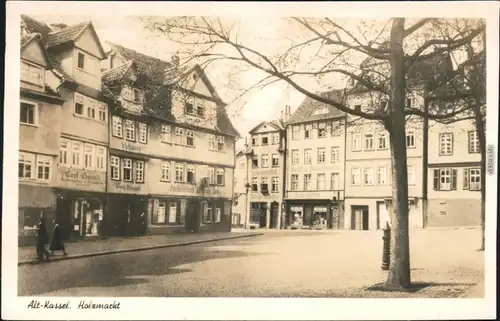 Ansichtskarte Kassel Cassel Partie am Holzmarkt  vv 1929