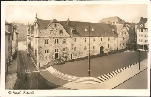 Ansichtskarte Kassel Cassel Marställer Platz 1932