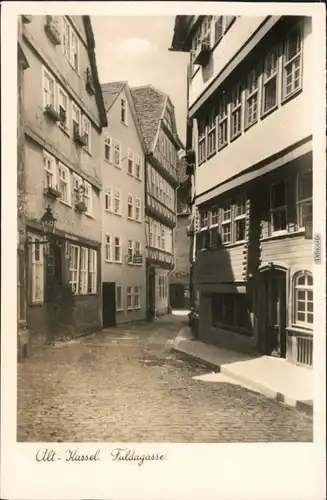 Ansichtskarte Kassel Cassel Fuldagasse 1932