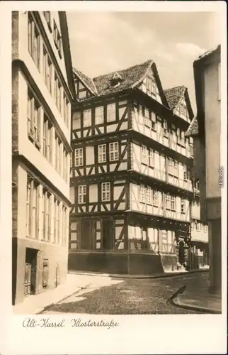 Ansichtskarte Kassel Cassel Klosterstraße  xx 1932