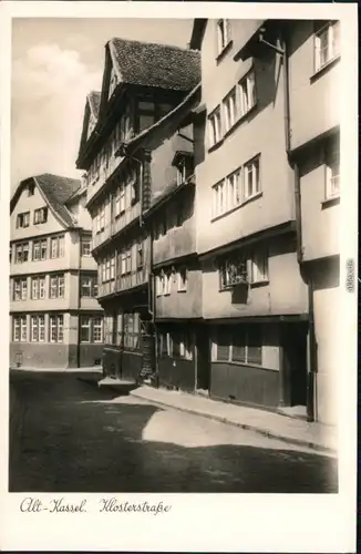 Ansichtskarte Kassel Cassel Klosterstraße 1932