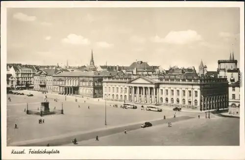Ansichtskarte Kassel Cassel Friedrichsplatz 1932