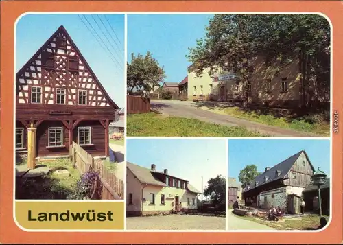 Landwüst-Markneukirchen Bauernmuseum, Konsum-Gaststätte  1983