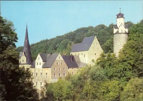 Stein (Zwickauer Mulde)-Hartenstein (Sachsen) Burg Stein / Schloss Stein 1983