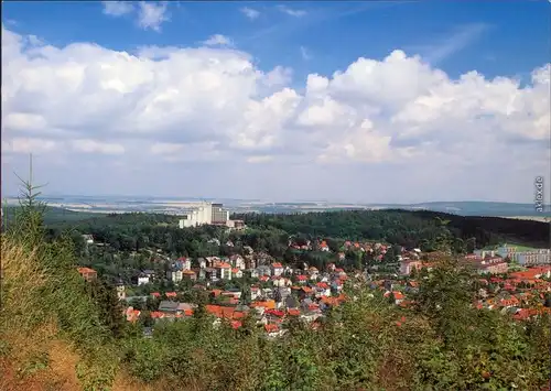Ansichtskarte Friedrichroda Panorama-Ansicht 1995