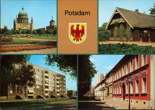 Potsdam  Russische Kolonie Alexandrowka, Neubaugebiet Schlaatz, Kiezstraße 1988