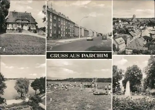 Parchim FDGB-Kinderkurheim Markower Mühle, Ostring, Teilansicht 1974