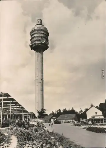 Ansichtskarte Steinthaleben-Kyffhäuserland Kulpenberg - Fernsehturm 1967