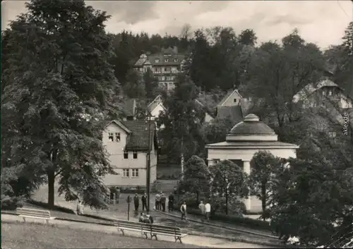 Ansichtskarte Bad Liebenstein Blick zum Kurheim Thüringen 1972 