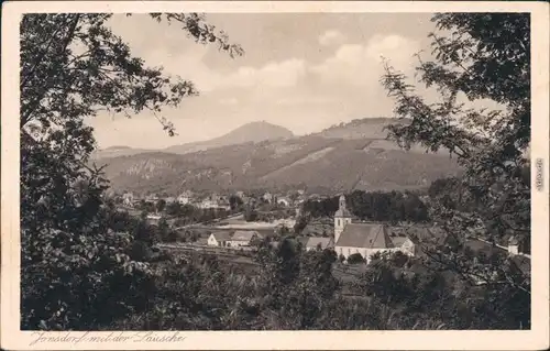 Ansichtskarte Jonsdorf Panorama-Ansicht 1929