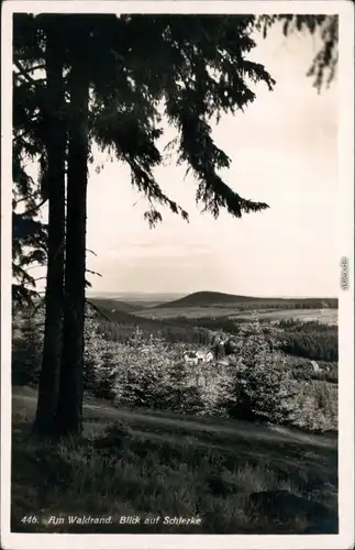 Ansichtskarte Schierke Panorama-Ansicht 1938