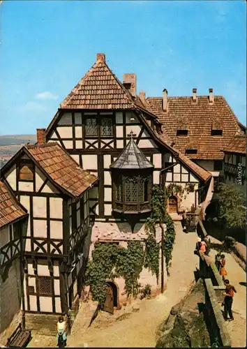 Ansichtskarte Eisenach Wartburg - Vogtei 1976