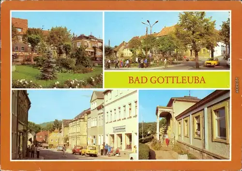 Bad Gottleuba-Berggießhübel Am Markt, Ernst-Thälmann-Straße Kurhaus g1988