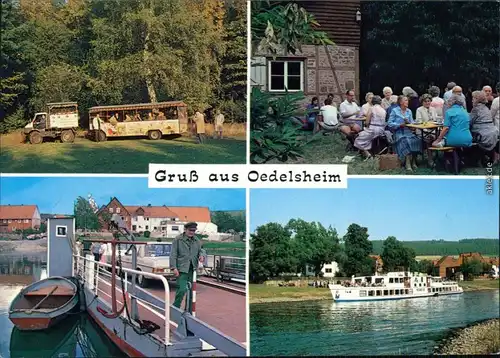 Oedelsheim-Oberweser Tour-Bus-Gelände, Gaststätte, Fähre, Dampfer 199