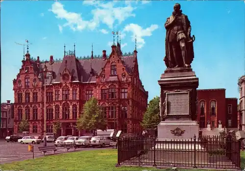 Den Haag Den Haag Departement van Justitie (Den Haag) mit Denkmal 1988