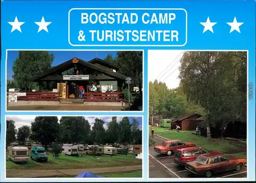 Ansichtskarte Oslo Kristiania Bogstad Camp & Turistsenter 1988