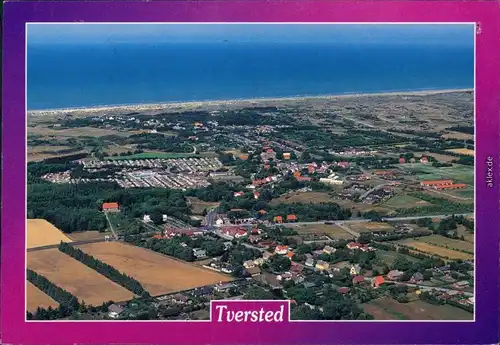 Ansichtskarte Tversted-Hjørring Luftbild 1994