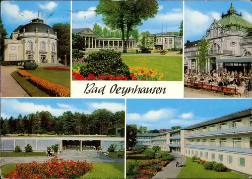 Bad Oeynhausen Kurtheater, Wandelhalle u. Kurverwaltung, Kurhaus, Badehaus 1973