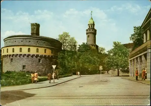 Görlitz Zgorzelec Kaisertrutz mit Reichenbacher Gerhart-Hauptmann-Theater 1968