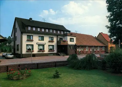 Ansichtskarte Nesselröden-Duderstadt Hotel-Gasthaus Schenke 1986