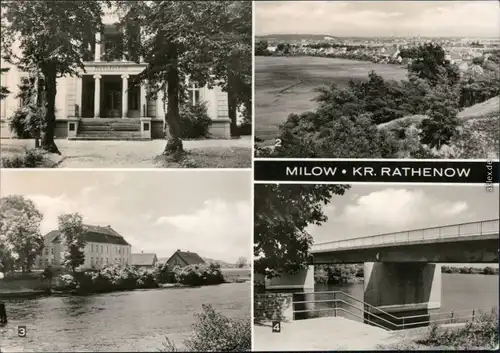 Milow-Milower Land Jugendklubhaus Freundschaft, Überblick, Polytechnische Oberschule, Havelbrücke 1976