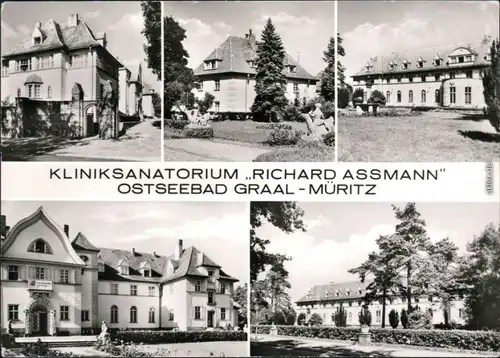 Graal-Müritz Kliniksanatorium "Richard Assmann" - Mehrbild 1980 