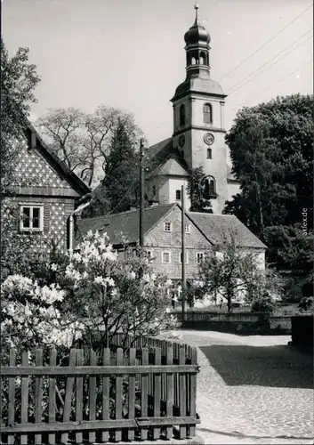 Ansichtskarte Großschönau (Sachsen) Kirche 1980