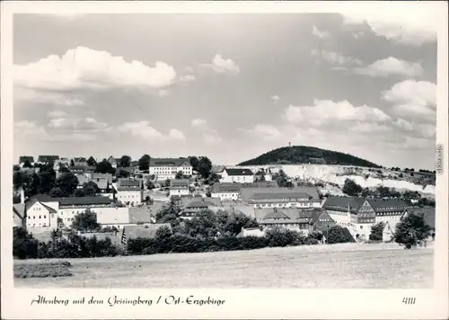 Ansichtskarte Altenberg (Erzgebirge) Panorama-Ansicht 1973