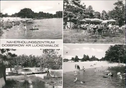 Dobbrikow Nuthe-Urstromtal Naherholungszentrum    Gaststätte, Bungalows 1983