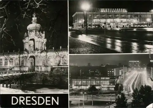 Altstadt Dresden Dresdner  Wilsdruffer Straße/Ernst-Thälmann-Straße 1977