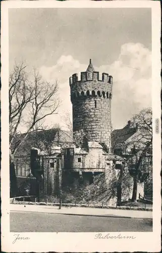 Ansichtskarte Jena Partie am Pulverturm 1939