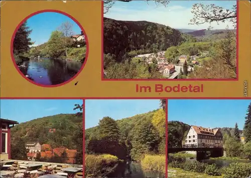 Wernigerode An der Bode, Treseburg - Übersicht,  Ferienheim "Forelle" g1986