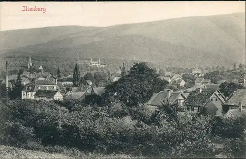 Ansichtskarte Ilsenburg (Harz) Panorama-Ansicht 1912