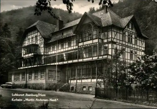 Ansichtskarte Ilsenburg (Harz) Kurheim Martin-Andersen-Nexö 1964