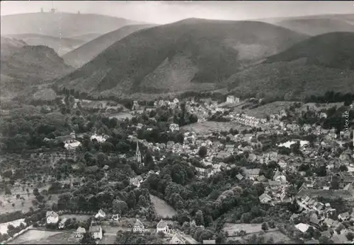 Ansichtskarte Ilsenburg (Harz) Luftbild 1983