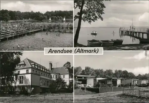 Arendsee (Uckermark)-Nordwestuckermark Badebereic Bungalow's 1978