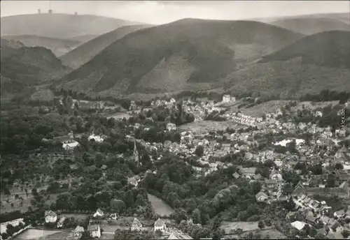 Ansichtskarte Ilsenburg (Harz) Luftbild c1983