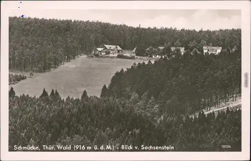 Ansichtskarte Gehlberg Panorama-Ansicht 1945