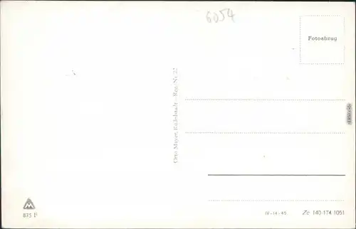 Ansichtskarte Gehlberg Panorama-Ansicht 1945