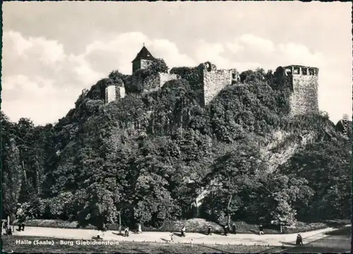 Ansichtskarte Giebichenstein-Halle (Saale) Burg Giebichenstein 1972