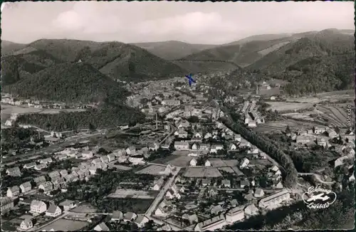 Ansichtskarte Bad Lauterberg im Harz Luftbild 1955