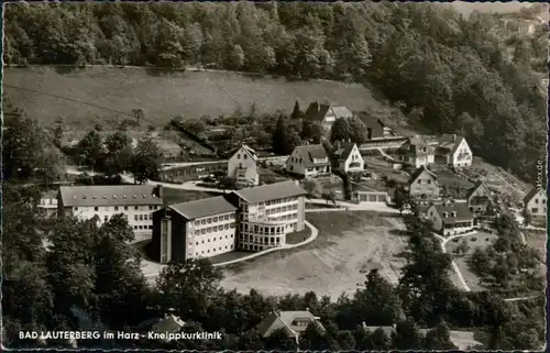 Ansichtskarte Bad Lauterberg im Harz Kneippkurklinik 1962