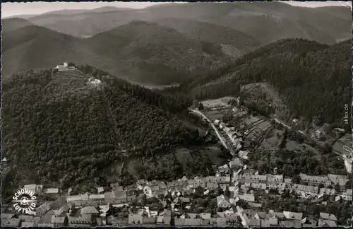 Ansichtskarte Bad Lauterberg im Harz Luftbild 1957 