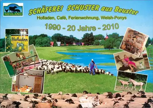 Beuster-Seehausen (Altmark) Schäferei Schuster, Hofladen Cafe 2010