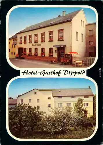 Köditz (LK Hof Saale) Hotel Gasthof Dippold - 2 Bild - Haupstraße 29 1978 