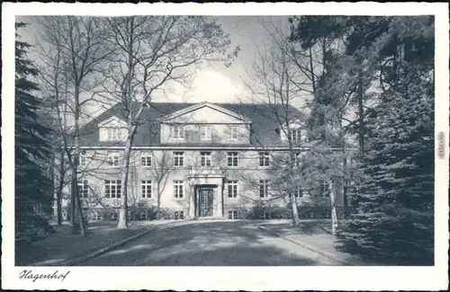 Ansichtskarte Gifhorn Hagenhof 1932