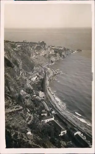Taormina Capo Taormina visto dal S. Domenico/Steilklippen mit Meerblick 1941